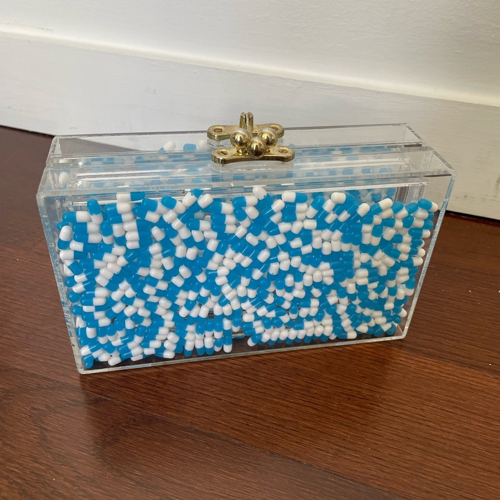 Ashlyn’d RARE Pill Box Clutch